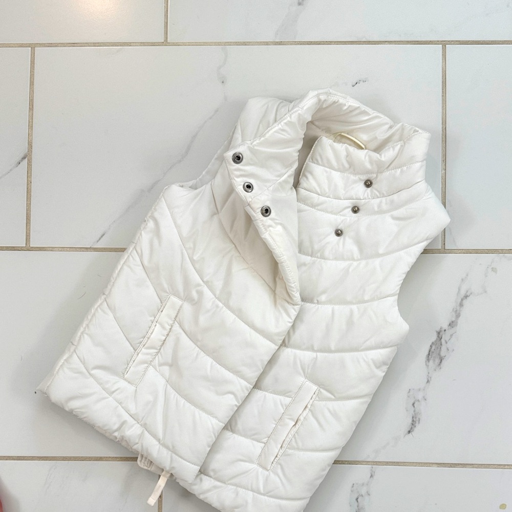 All in Motion Ivory Puffer Vest